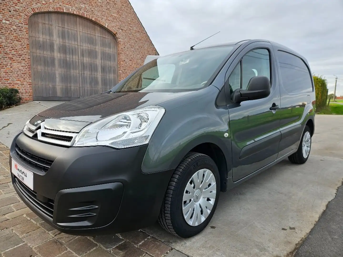 Citroen Berlingo 1.6HDI TOPWAGEN AIRCO CRUISE 3 ZIT Grijs - 2