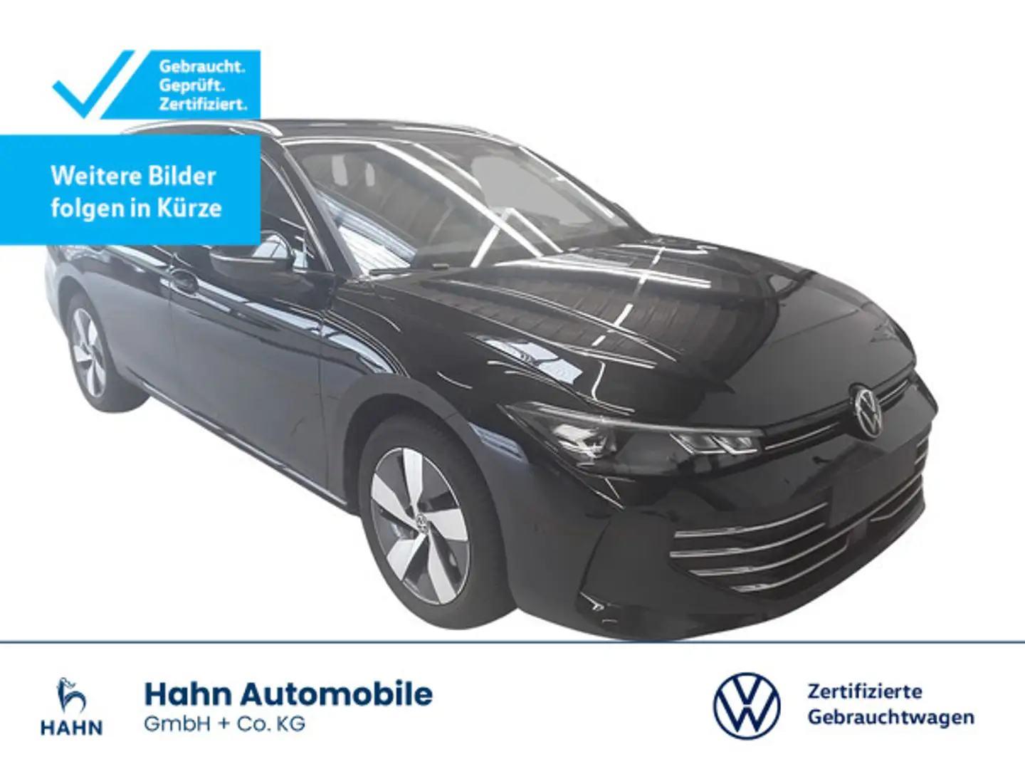 Volkswagen Passat Variant 1.5eTSI DSG Business DCC AHK 360° Schwarz - 1