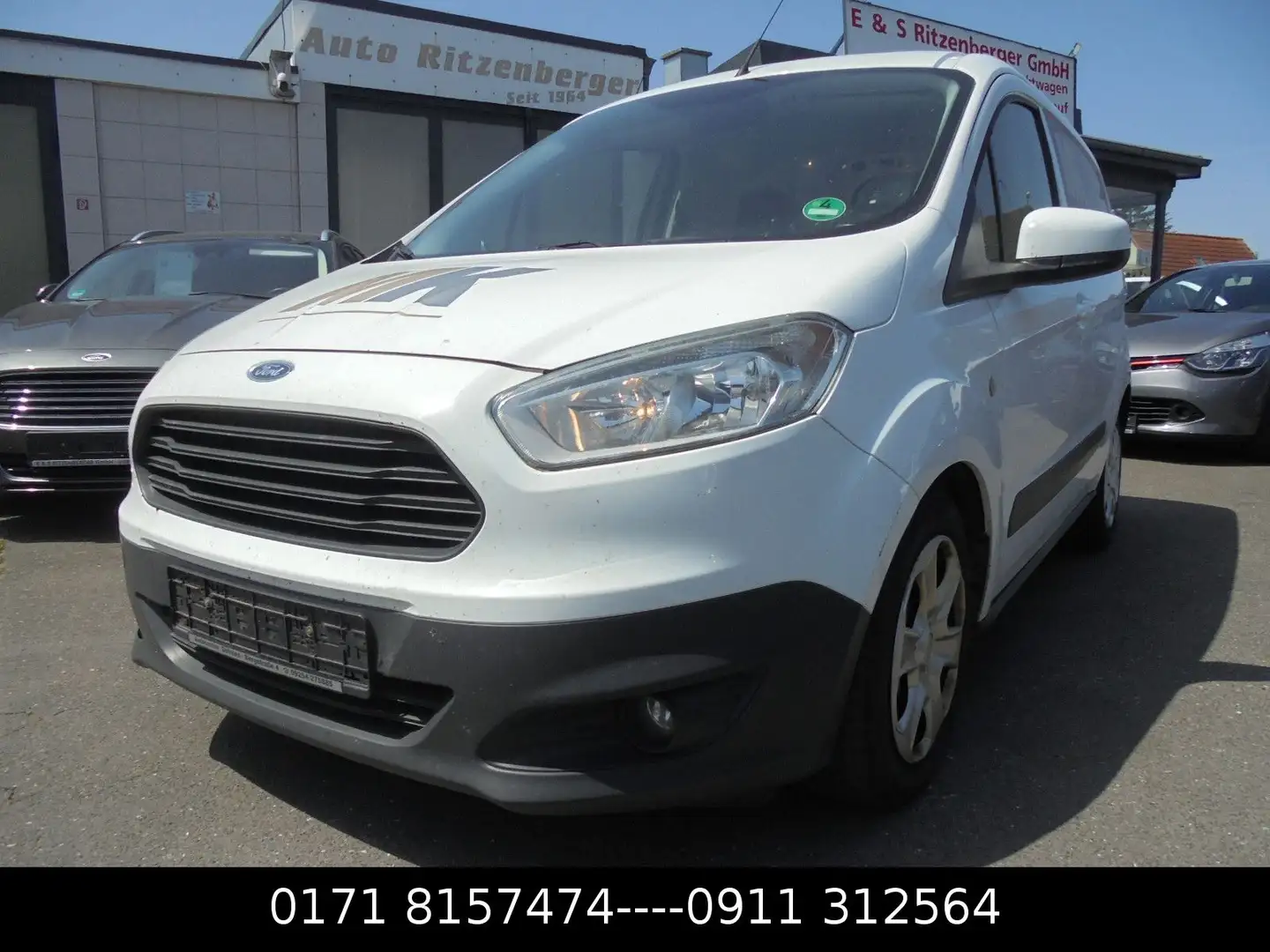 Ford Transit Courier Trend Bílá - 1