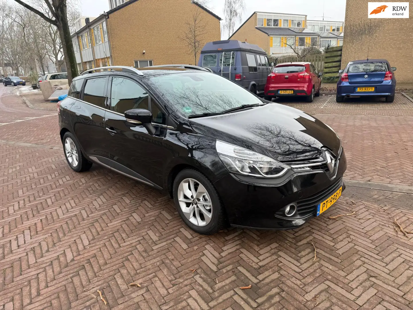 Renault Clio Estate AUTOMAAT / 109.000 km / Navigatie / Leuke a Schwarz - 1