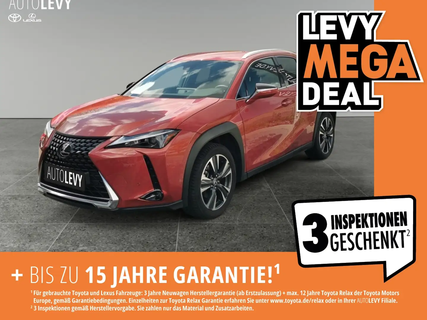 Lexus UX 250h SHZ*PDC*KAMERA*CARPLAY Roşu - 1