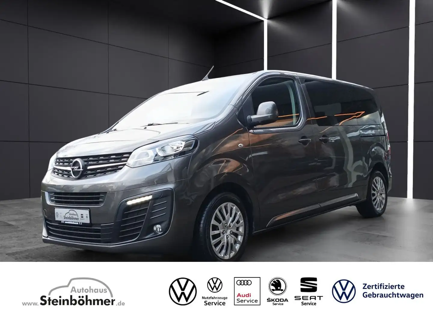 Opel Zafira Life Selection 1.5D L2 Klima Sitzhzg. Gris - 1