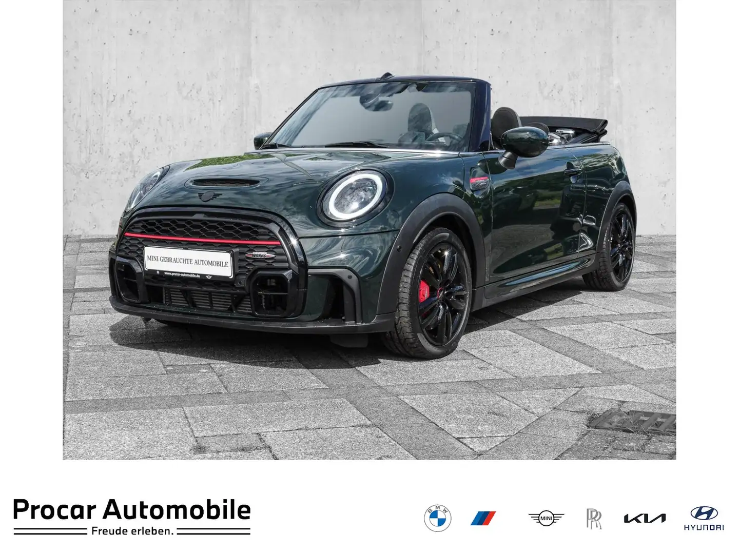 MINI John Cooper Works Cabrio John Cooper Works CABRIO+AUTM+KAMERA+HEAD-UP+LED+D Verde - 1