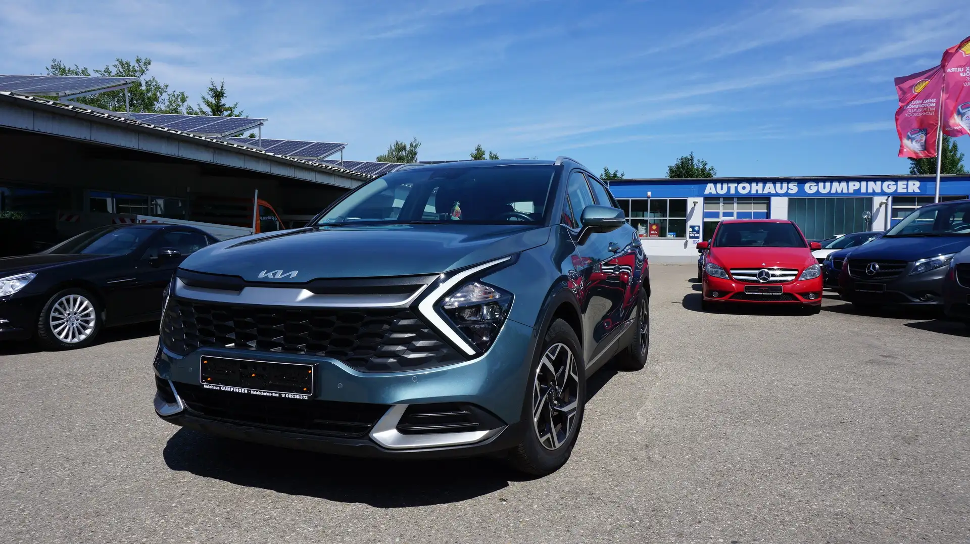 Kia Sportage 1.6 T-GDI !! Kamera !! 17" !! LED !! Grün - 1