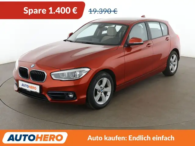 2018 BMW 1 Series in Orange for sale