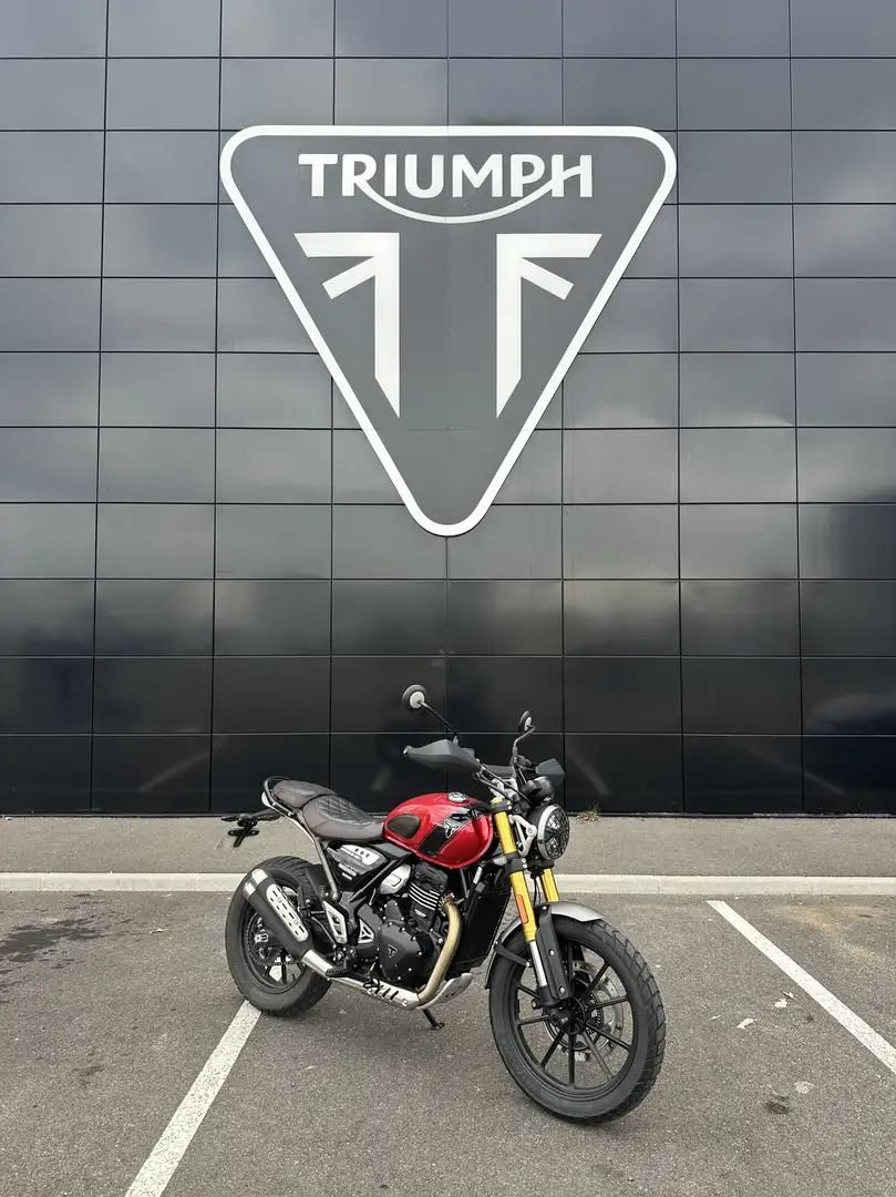 Triumph Scrambler 400 X Rot - 1