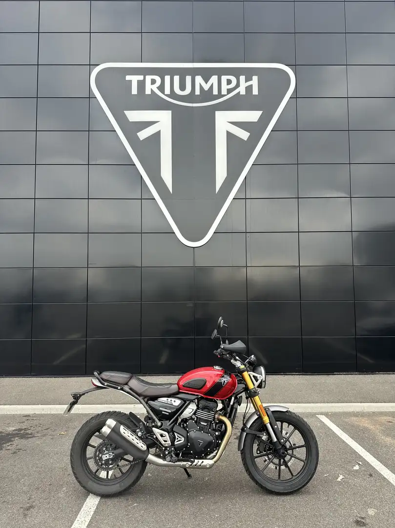 Triumph Scrambler 400 X Rot - 2