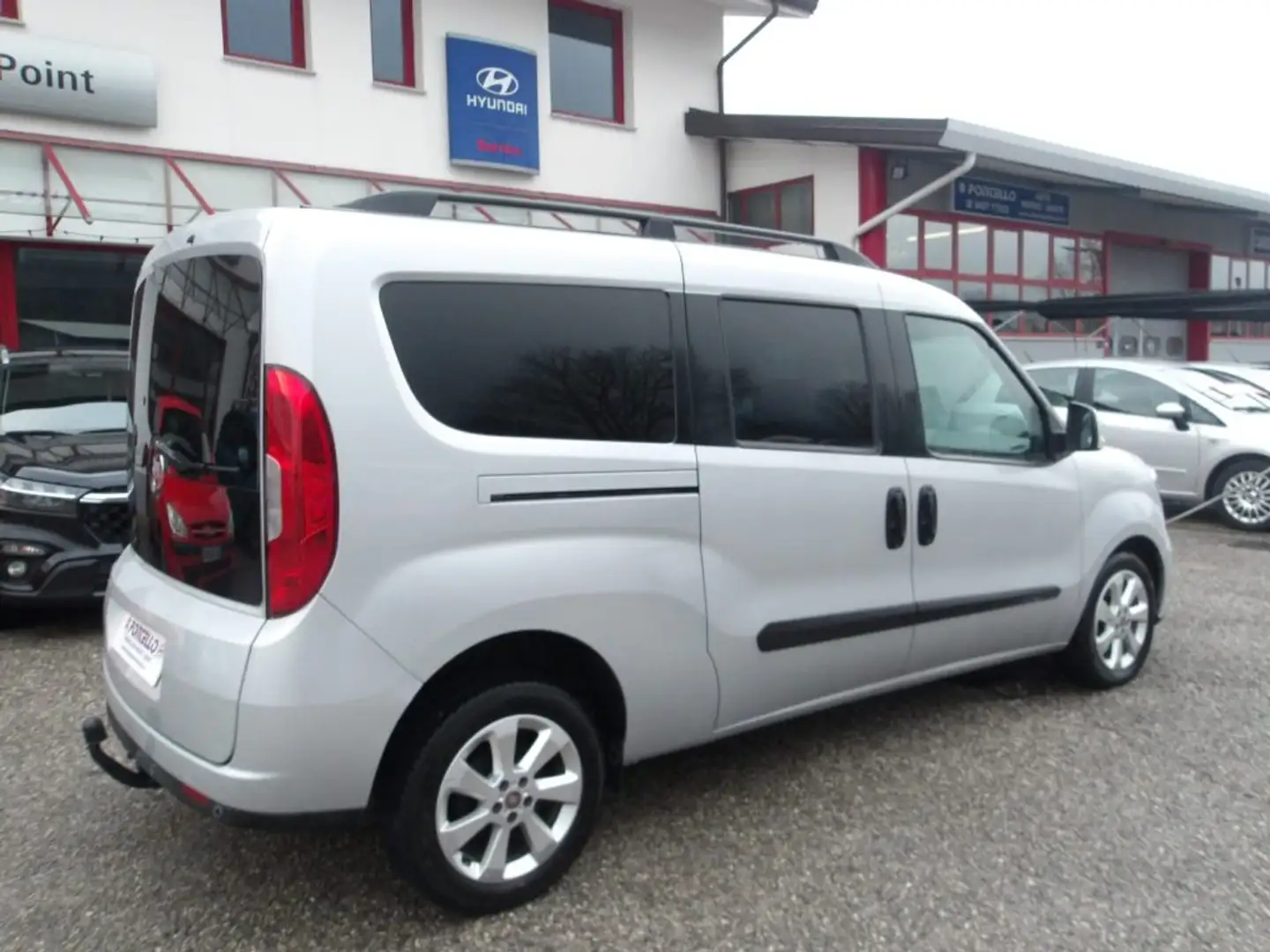 Fiat Doblo MAXI 1.6 MJT 120cv EU6 N1 +IVA Plateado - 2