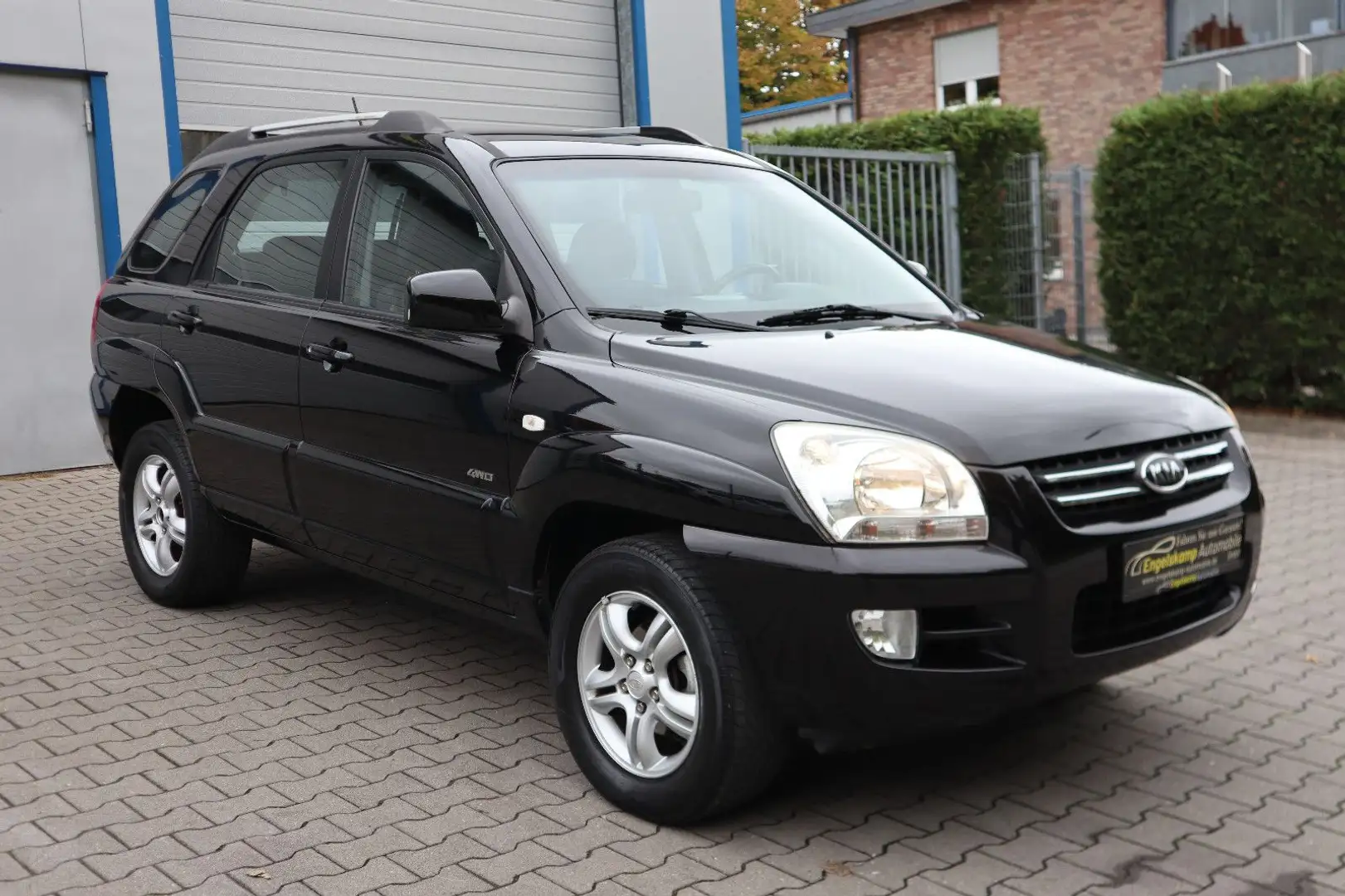 Kia Sportage 2.0 EX 4WD/LEDER/KLIMAUT./TÜV NEU/1.HD Noir - 1
