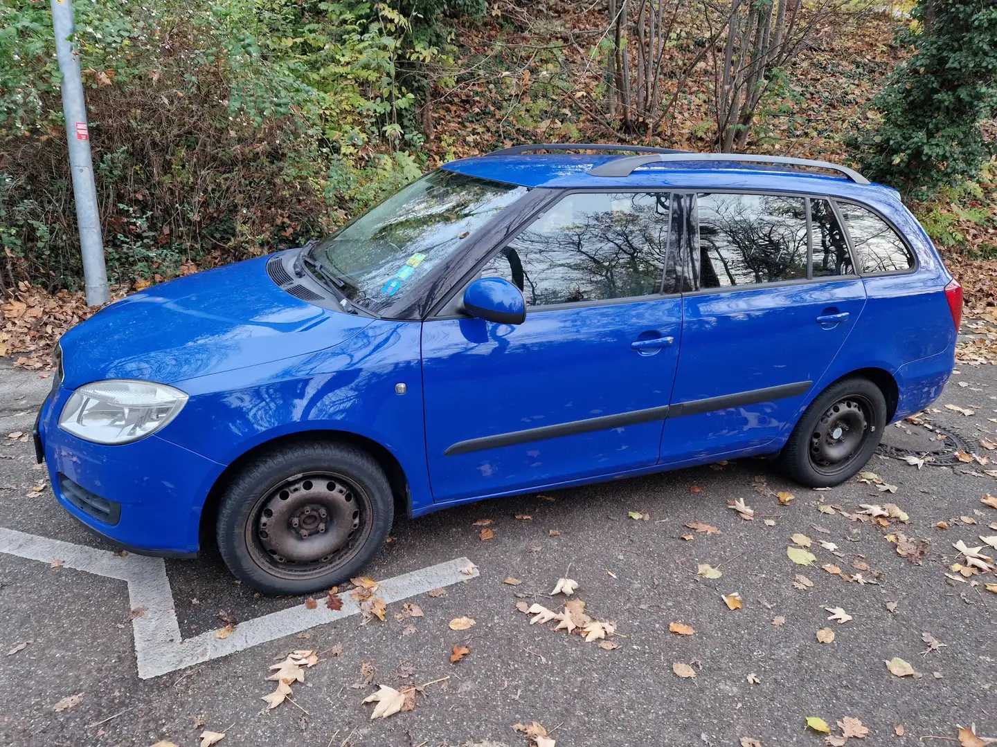 Skoda Fabia Fabia 1.9 TDI PD Combi Ambiente Azul - 1