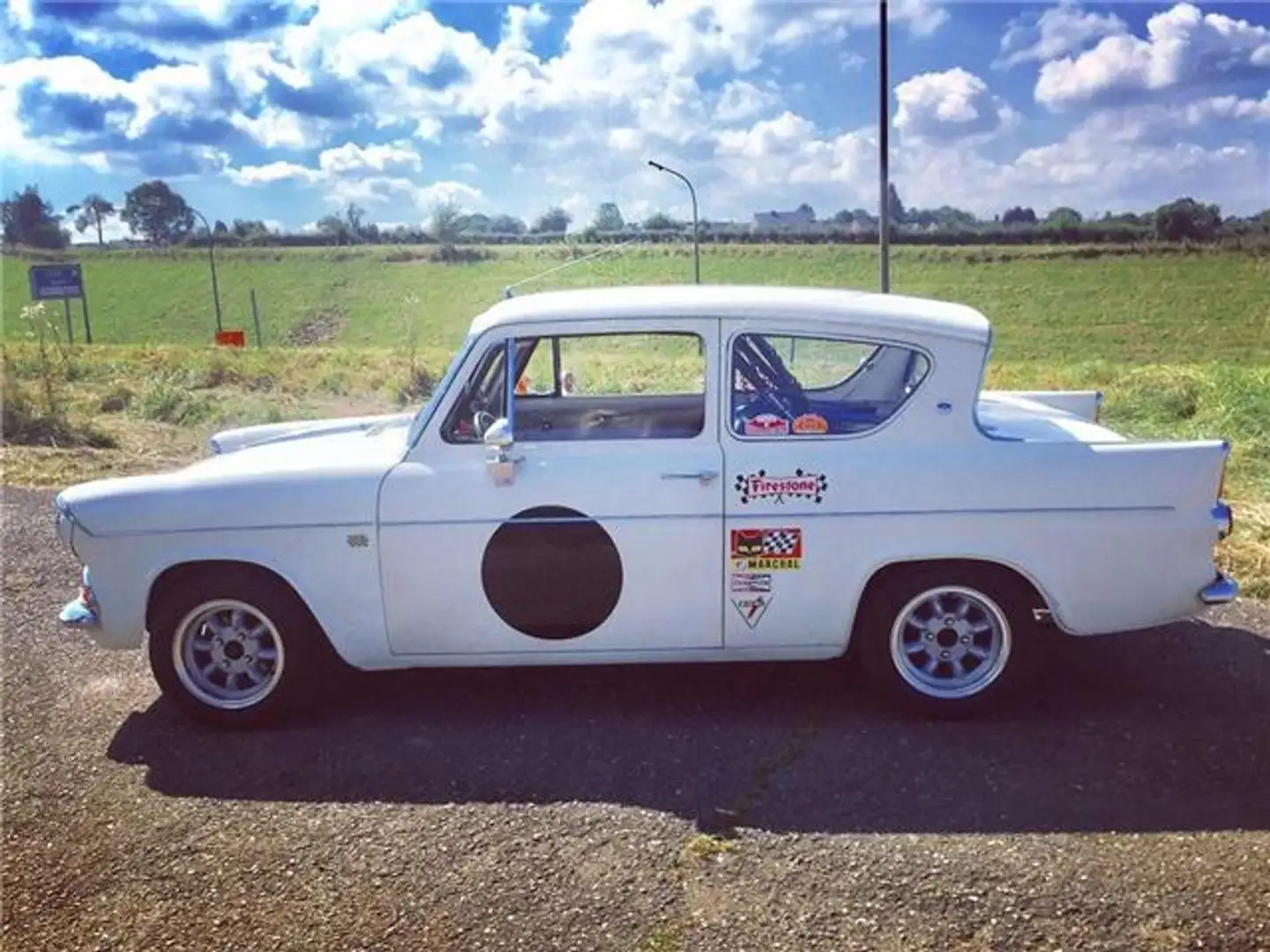 Ford ford anglia Equipement complet pour rallye histo** Blanco - 2