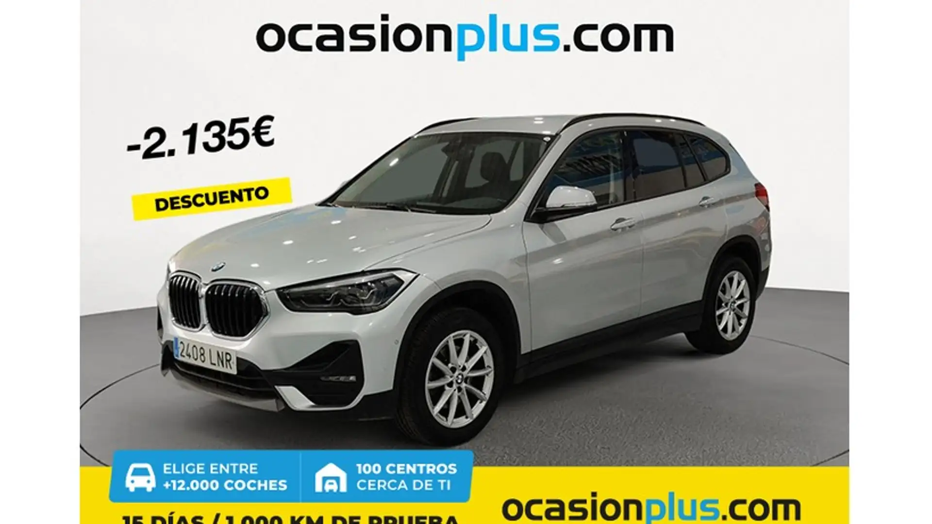 BMW X1 sDrive 18dA Plateado - 1