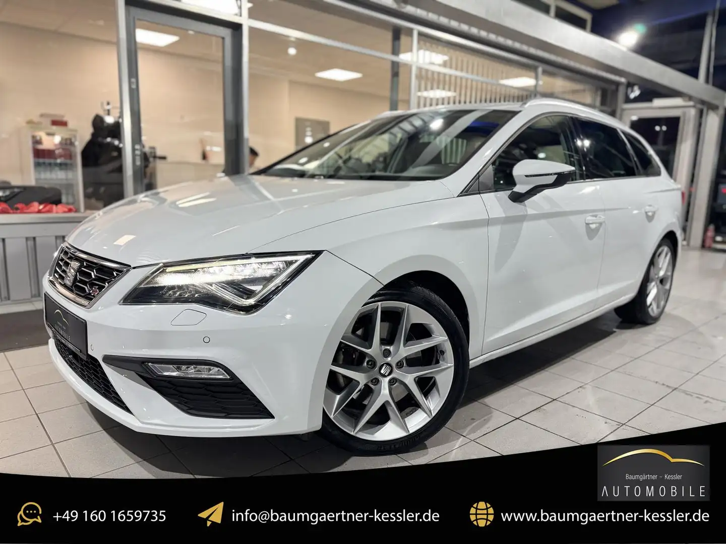 SEAT Leon ST 1.8TSI FR-Paket DSG LED NAVI PANO BEATS Blanco - 1