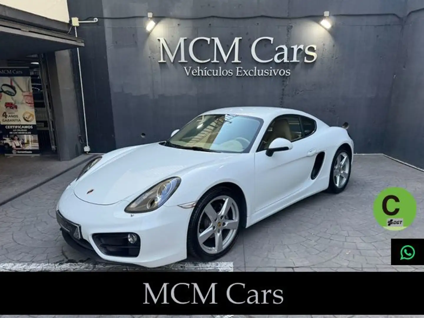 Porsche Cayman Blanco - 1