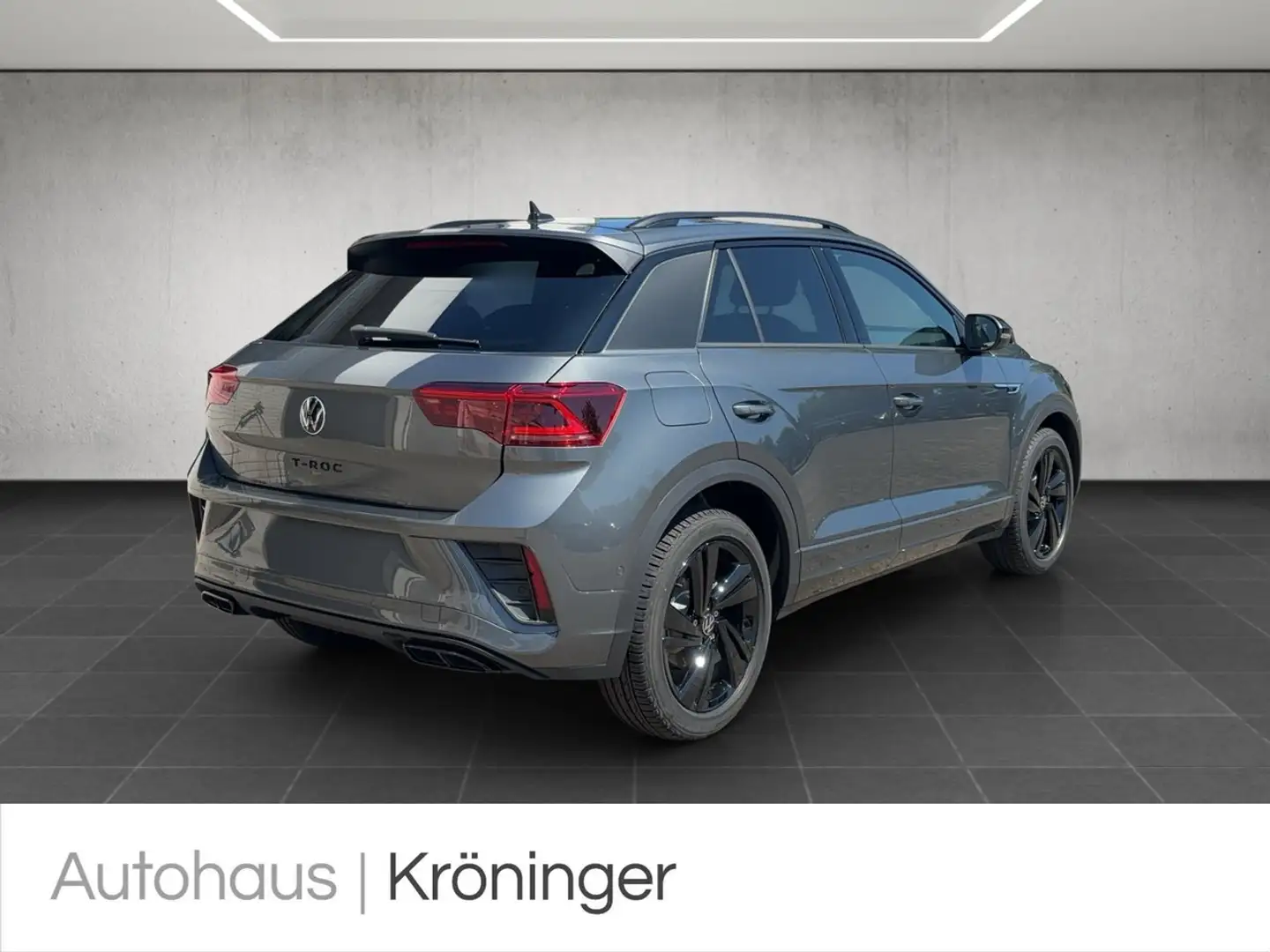 Volkswagen T-Roc R-Line 1.5 TSI Klima AHK Navi IQ Drive Grau - 2