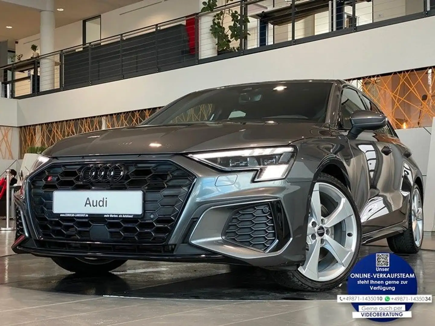 Audi S3 2.0 TFSI ViCo S-Sitze Matrix Kamera B&O ACC Grau - 1