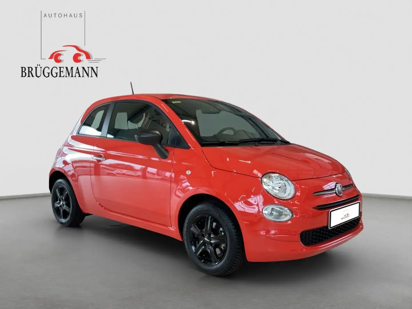 Fiat 500 1.0 GSE Hybrid + Ganzjahresreifen Orange - 1