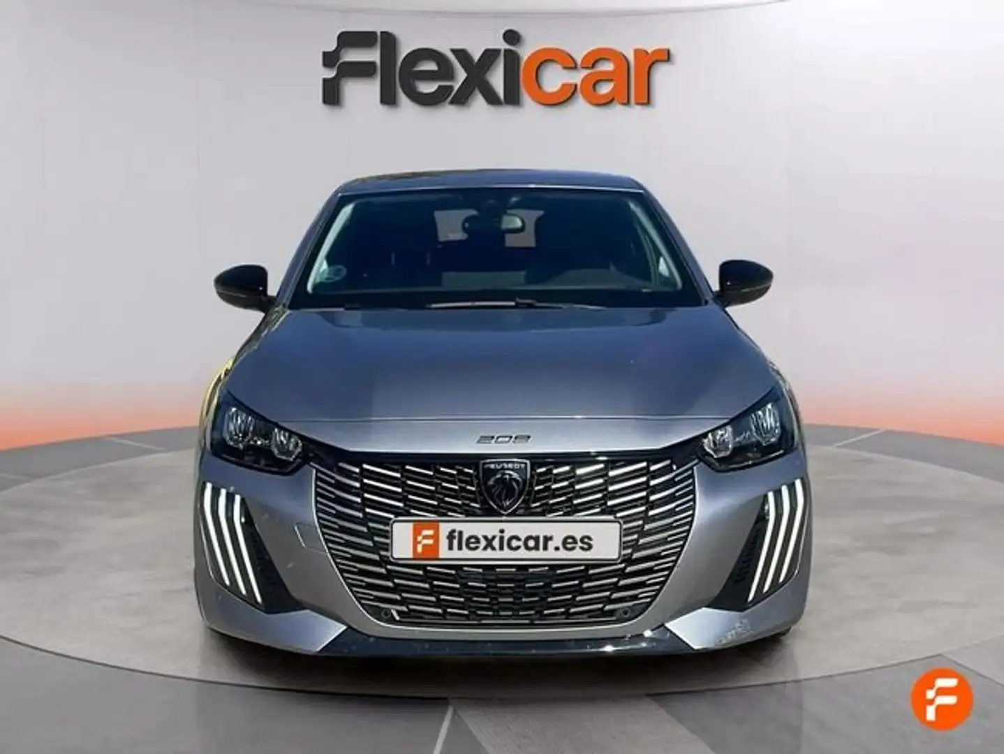 Peugeot 208 1.2 Puretech S&S Allure 100 Gris - 2