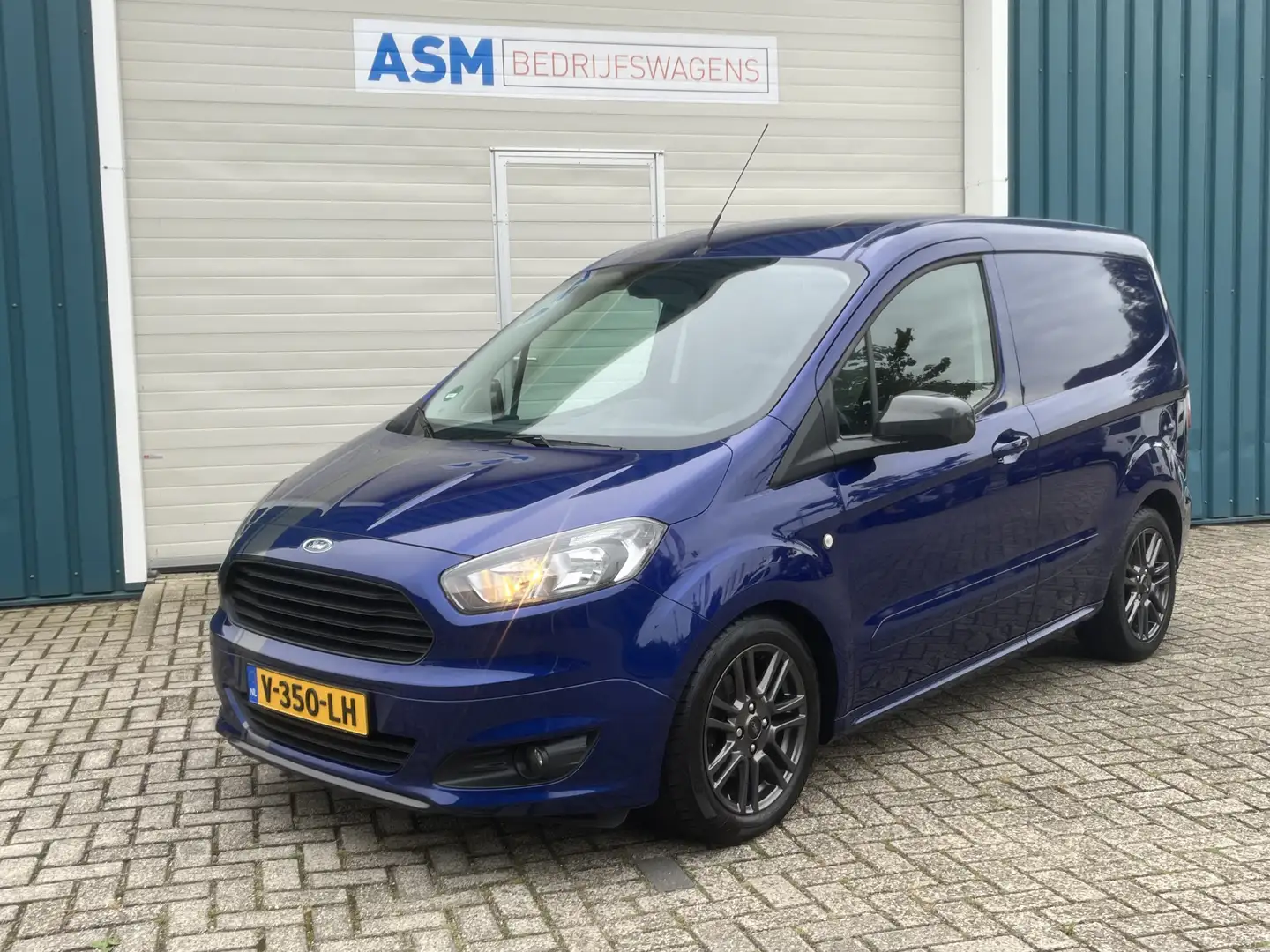 Ford Transit Courier 1.5 96Pk TDCI Sport / Cruise / Airco / SCHUIFDEUR Blue - 2