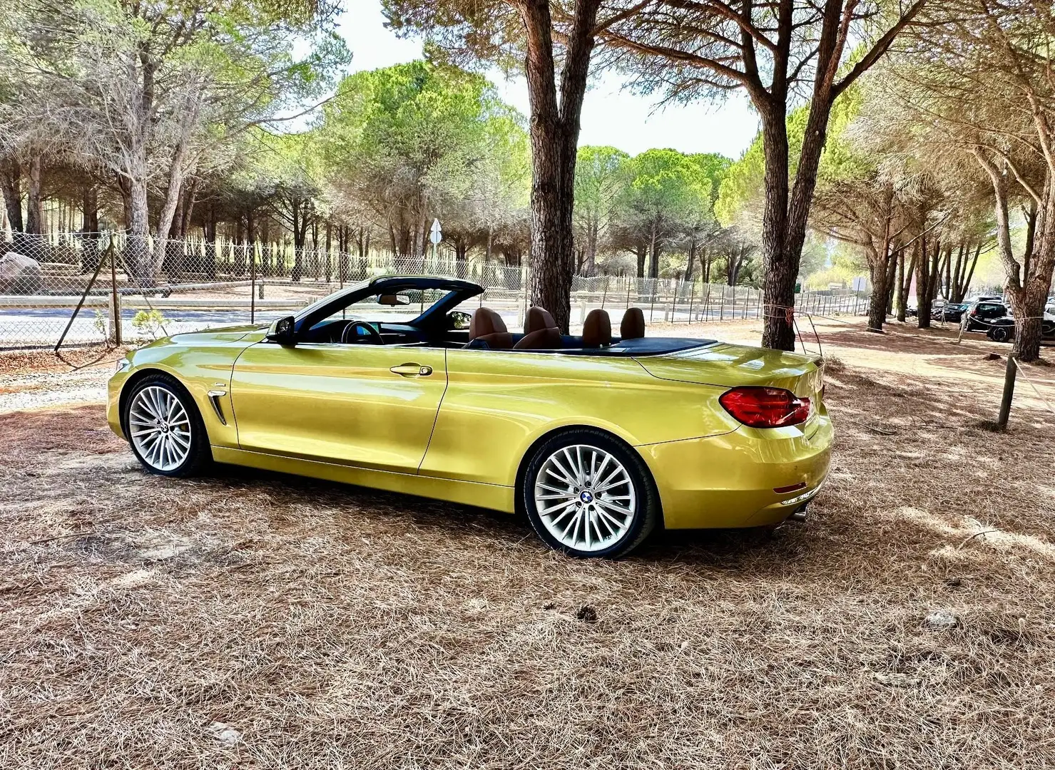 BMW 435 435i Cabrio xDrive Aut. Luxury Line Amarillo - 1