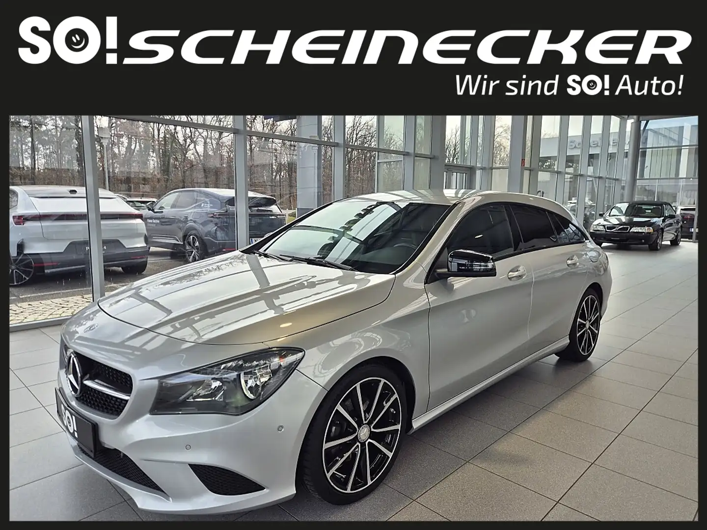 Mercedes-Benz CLA 200 d Shooting Brake Aut. Silber - 2