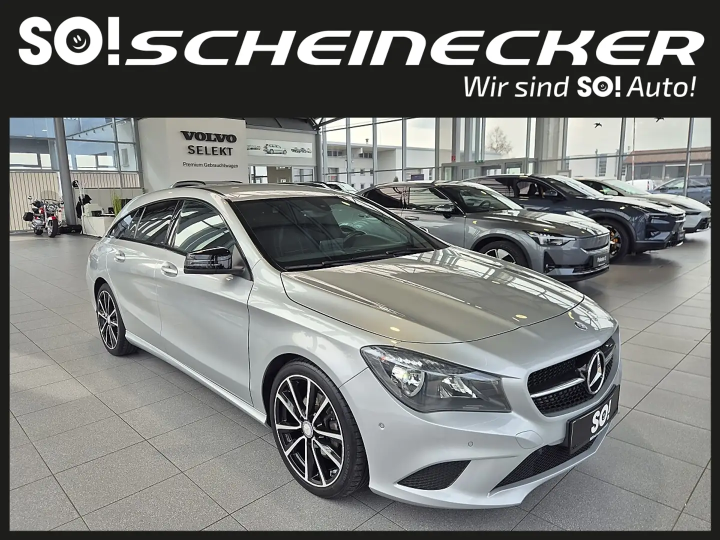 Mercedes-Benz CLA 200 d Shooting Brake Aut. Silber - 1