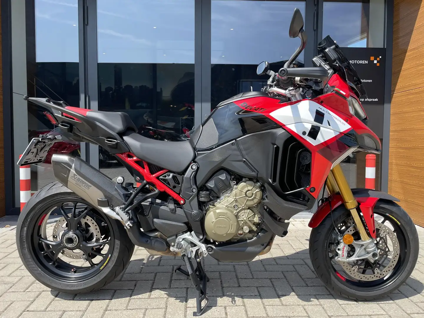 Ducati Multistrada V4 Pikes Peak 1ste eig#9.983 KM#Veel extra Carbon# V4 Rood - 2