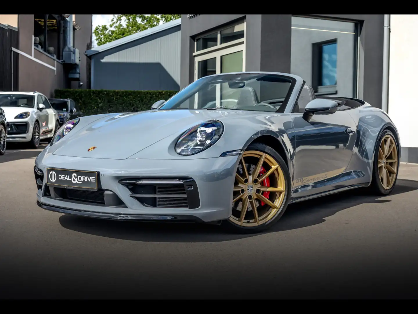 Porsche 911 (992.1) CARRERA 4S CABRIOLET PDK°BLACK SPORTDESIGN Gris - 1