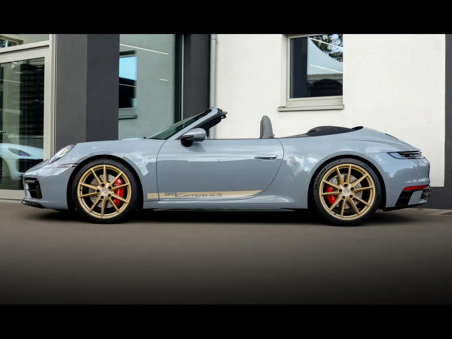 Porsche 911 (992.1) CARRERA 4S CABRIOLET PDK°BLACK SPORTDESIGN Gris - 2