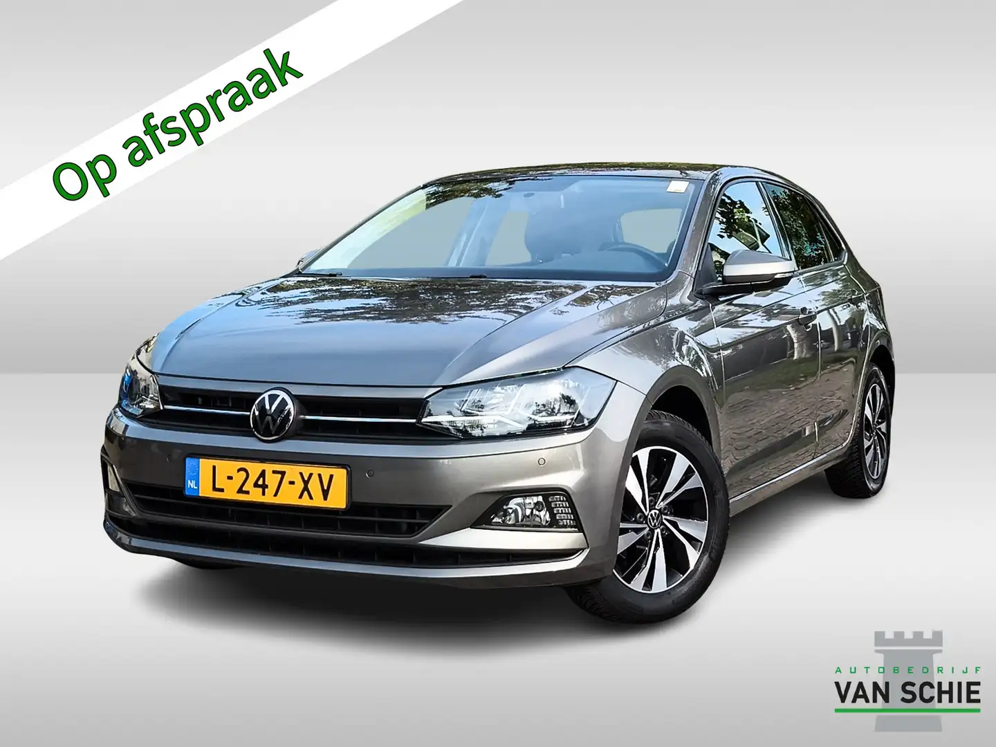 Volkswagen Polo 1.0 TSI Comfortline (96 PK) 1e-Eig. & Dealer-Onder Gris - 1