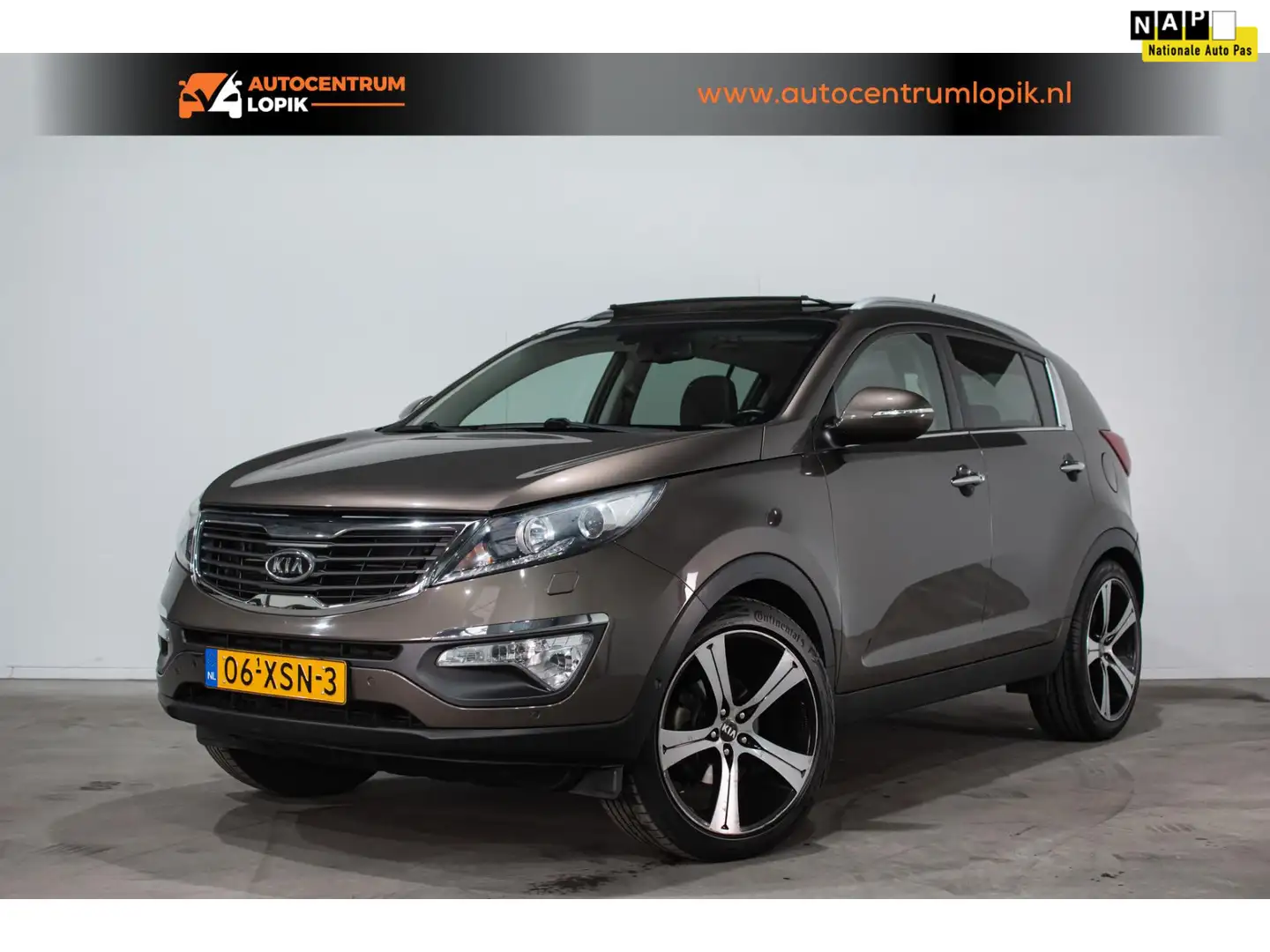Kia Sportage 2.0 Super Pack *Leder*Pano*Automaat*Trekhaak Brun - 1