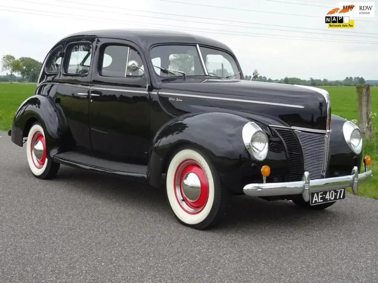 Ford DE LUXE V8, *MOOIE OLDTIMER | RIJDT SUPER, foto 1