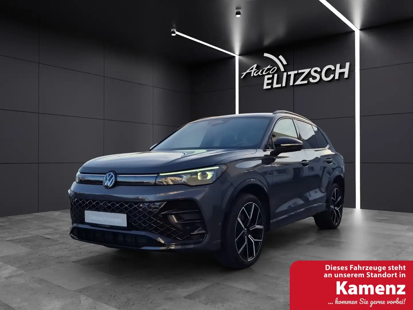 Volkswagen Tiguan TDI R-Line 4M MatrixLED AHK ACC Kamera 360° DCC Grau - 1