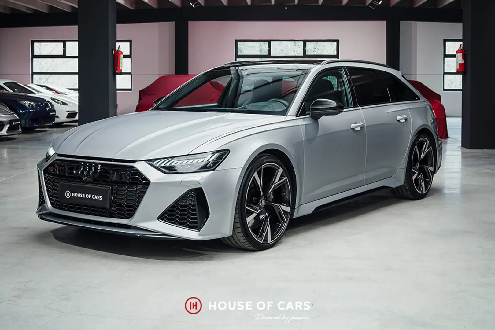 Audi RS6 C8 Avant 2021 - 21% VAT - Akrapovic exhaust Silber - 2