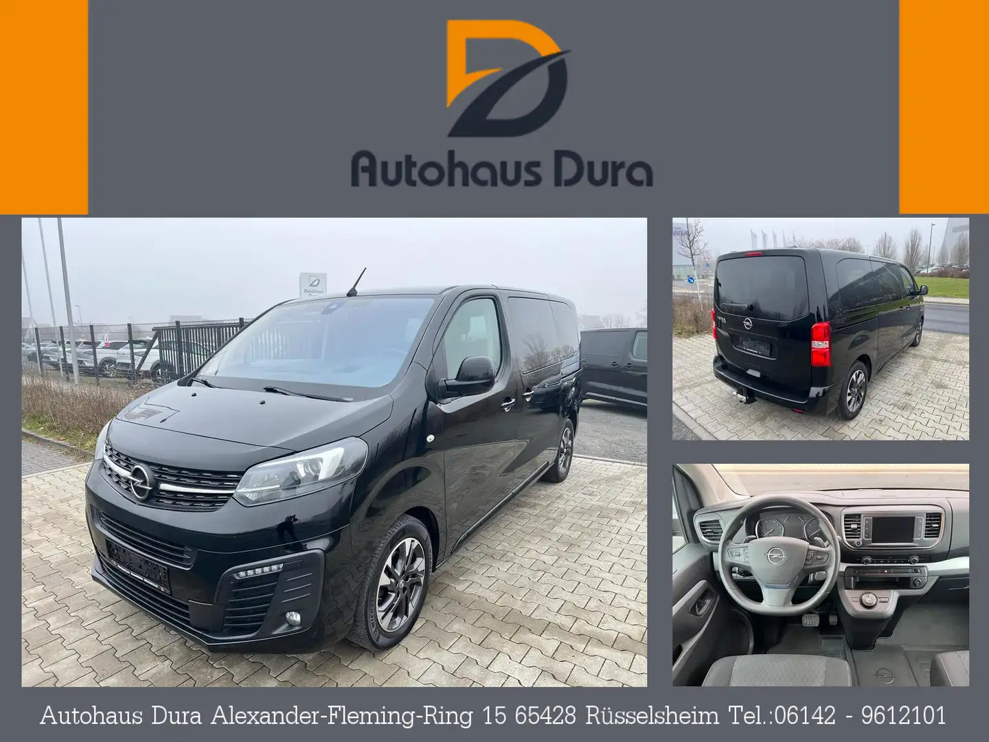 Opel Zafira Life 2.0 D Edition M Aut. Navi+Kamera+Shz Schwarz - 1