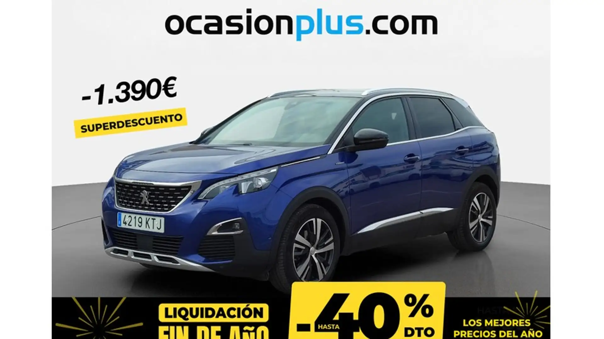 Peugeot 3008 1.2 PureTech S&S Style 130 Bleu - 1