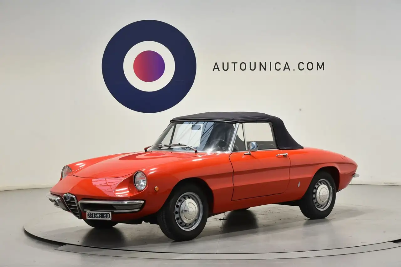 Alfa Romeo Spider 1300 JUNIOR OSSO DI SEPPIA ASI TARGA ORO, foto 1