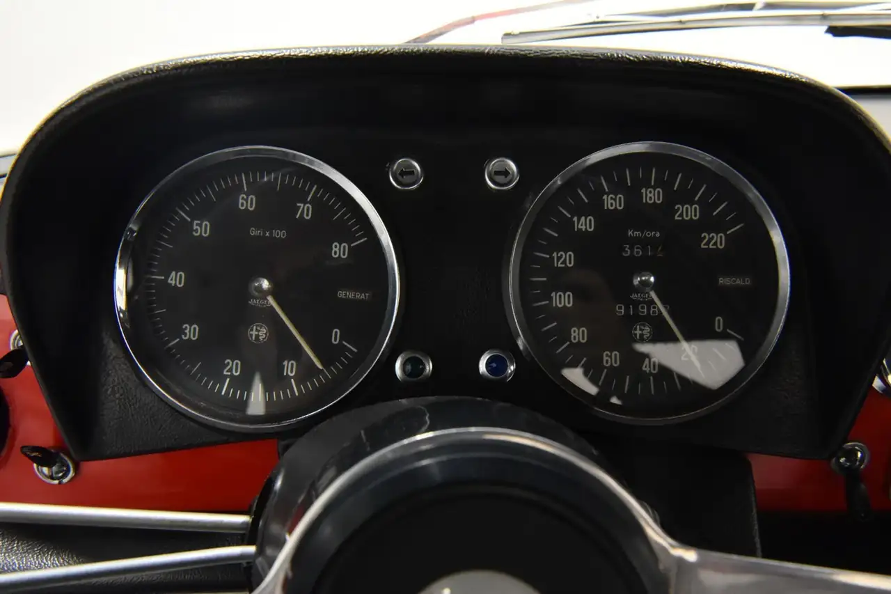 Alfa Romeo Spider 1300 JUNIOR OSSO DI SEPPIA ASI TARGA ORO, foto 11