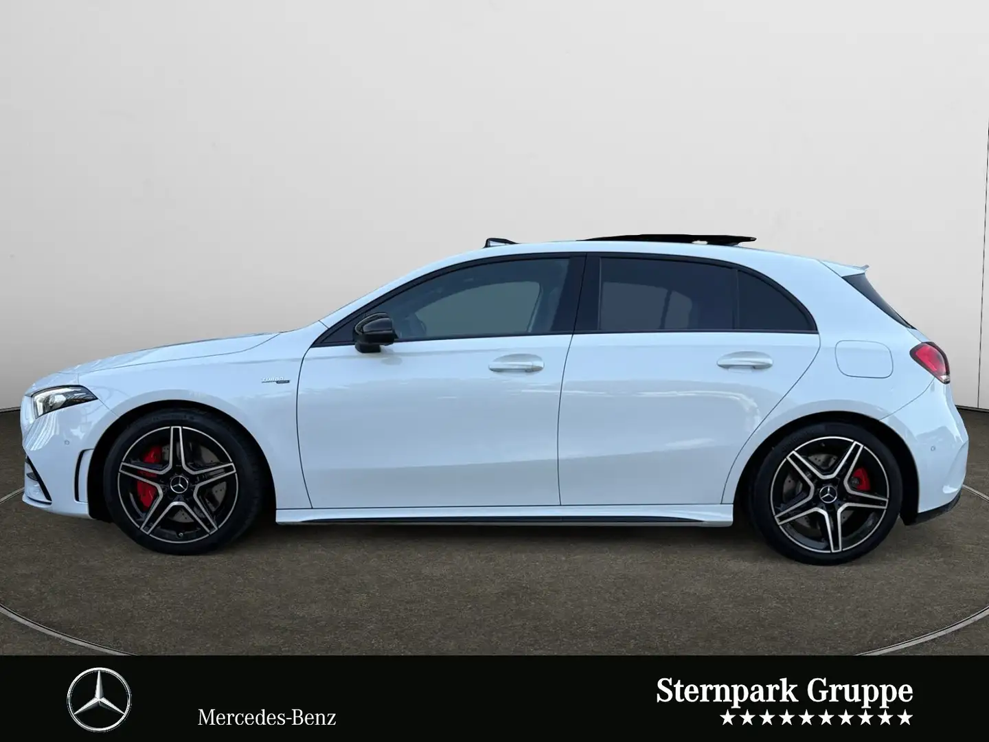 Mercedes-Benz A 35 AMG A 35 AMG 4M Distronic+Night+Pano+360°+STH+Memory Bianco - 2