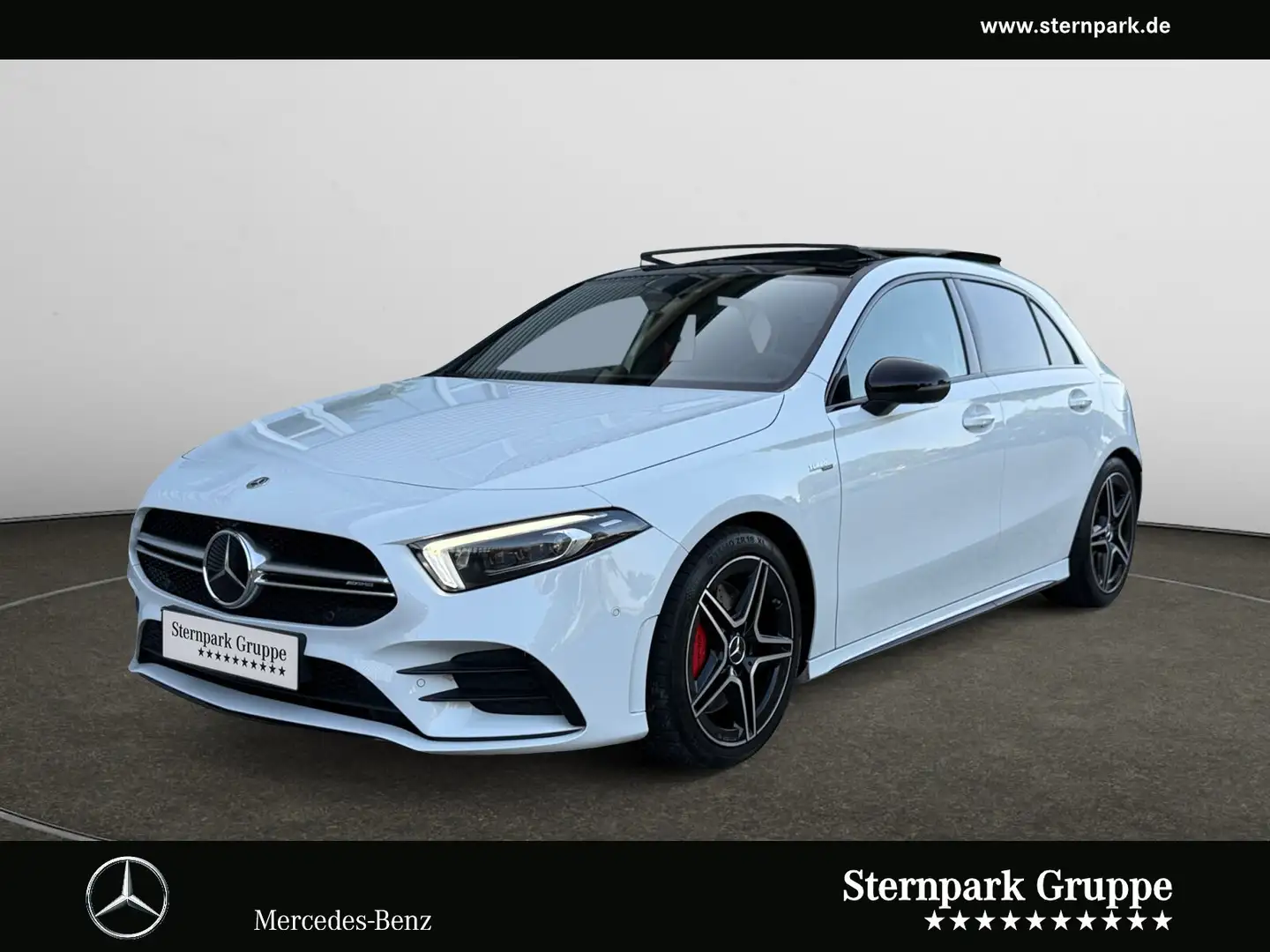 Mercedes-Benz A 35 AMG A 35 AMG 4M Distronic+Night+Pano+360°+STH+Memory Bianco - 1