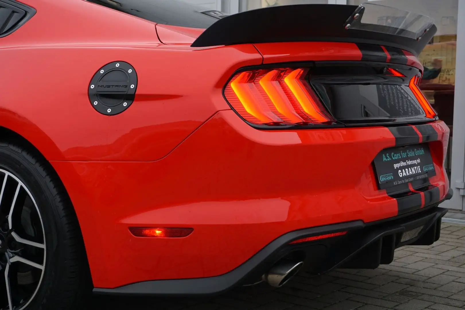 Ford Mustang 2.3 EcoBoost *Kam*Shely-Look*TOP Rosso - 1