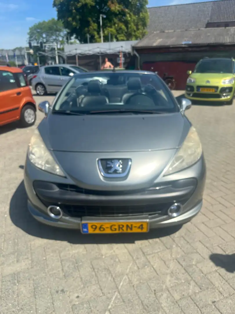 Peugeot 207 CC 1.6 VTi Roland Garros ecc leer Grau - 1