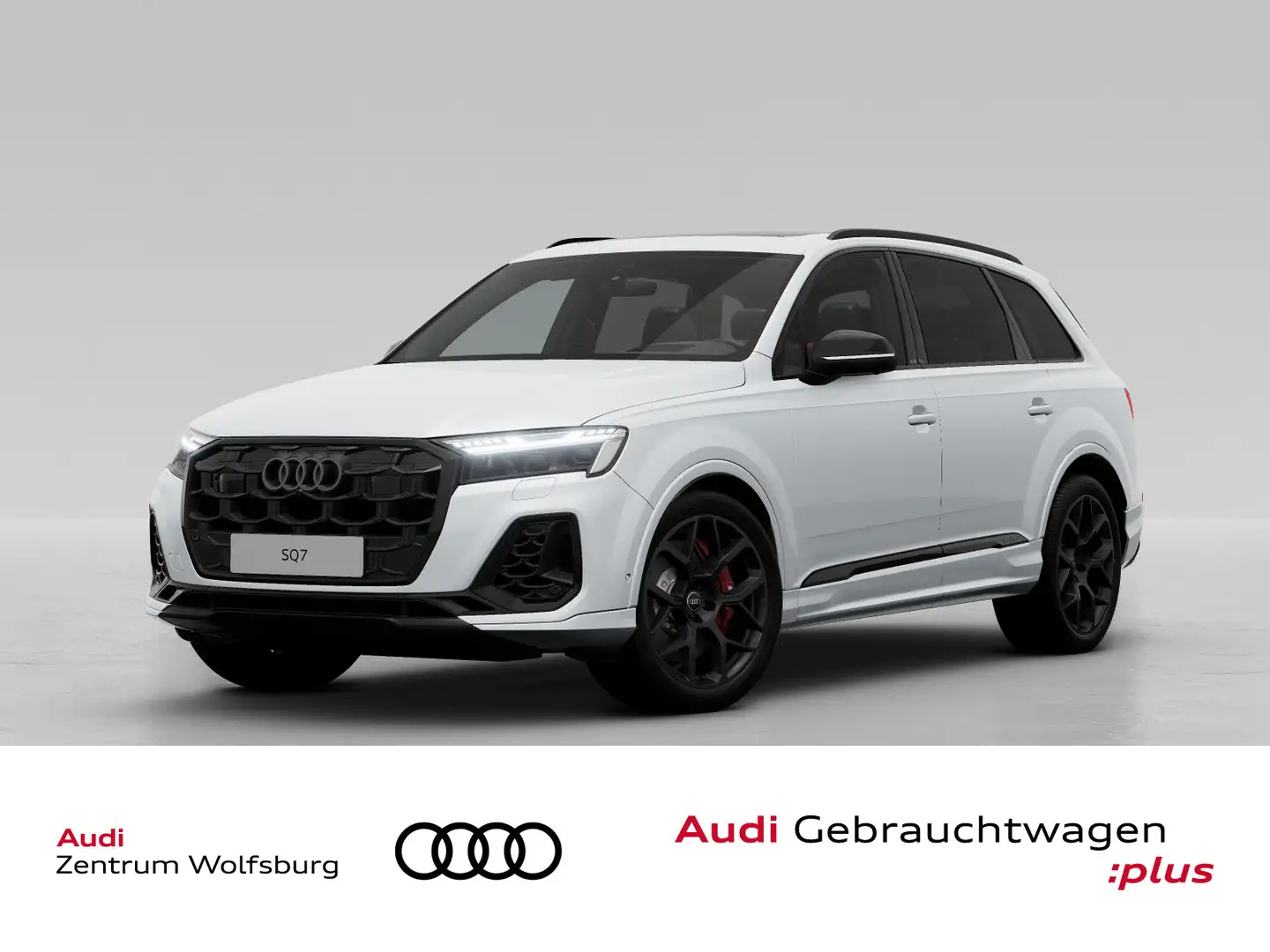 Audi SQ7 4.0 TFSI quattro tiptronic Matrix/HeadUp/Luf Weiß - 1