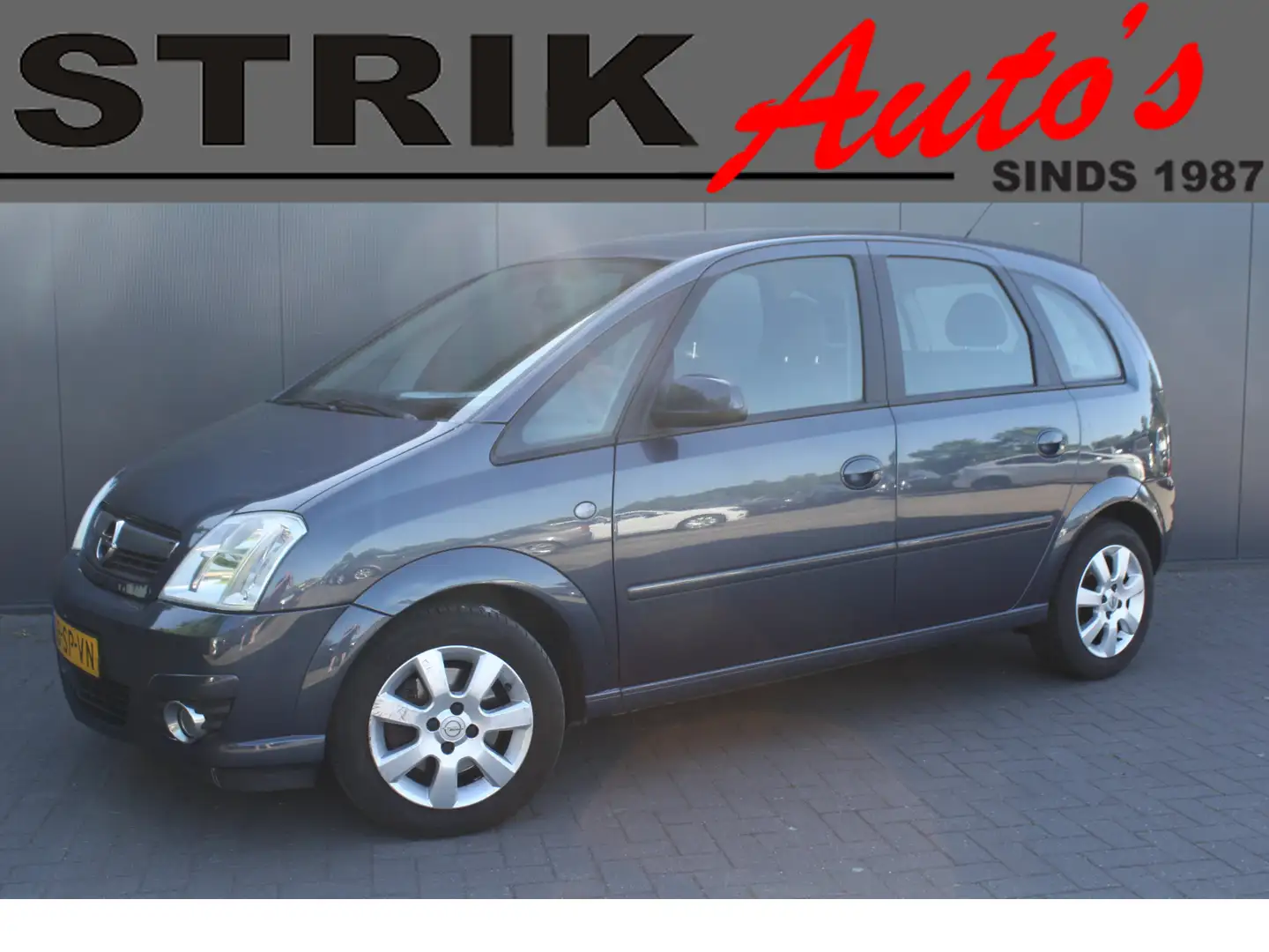 Opel Meriva 1.6-16V Cosmo AIRCO Gris - 1