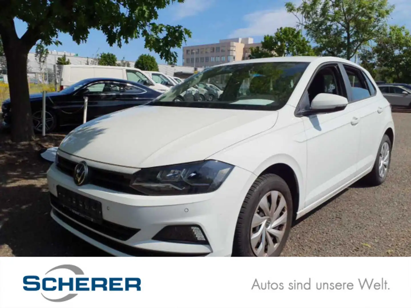 Volkswagen Polo 1.0 Trendline Navi+PDC+GRA+Klima+Sitzhz Weiß - 1