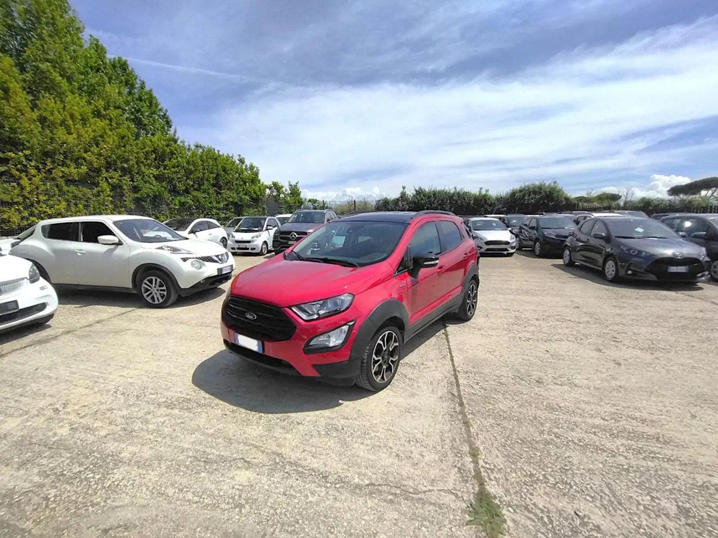 Ford EcoSport ECOBOOST ACTIVE 1.0GPL 125cv SENS PARK CRUISE Rosso - 1