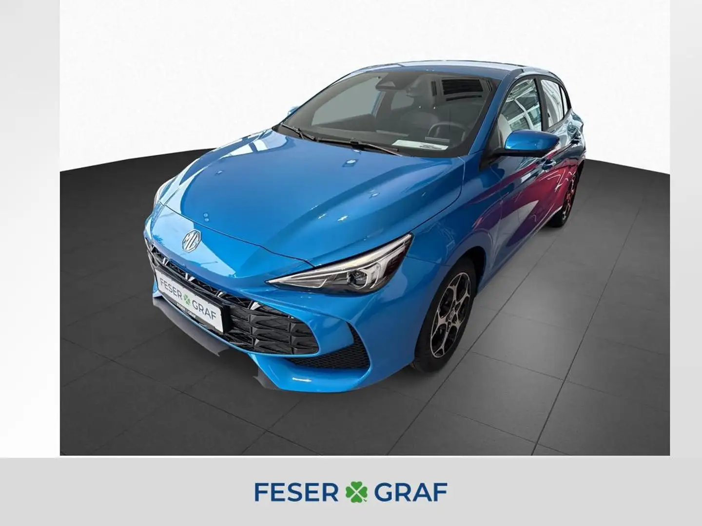 MG MG3 Hybrid+ Luxury *Preis nur mit Finanzierung* Blau - 1