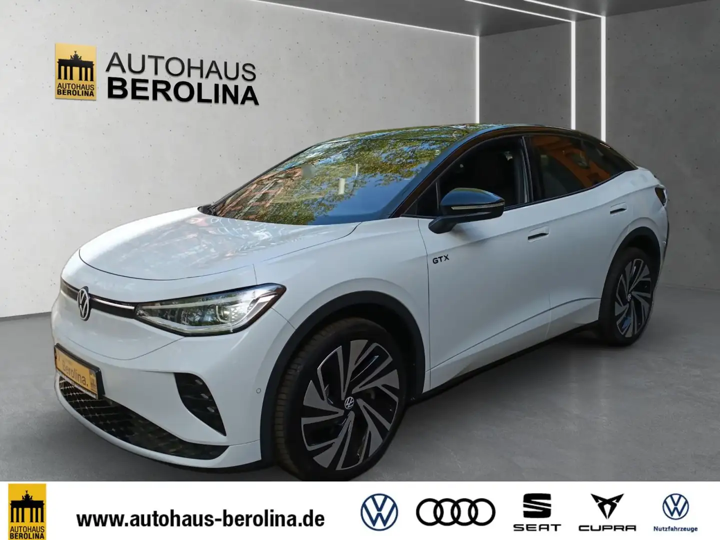 Volkswagen ID.5 GTX *PANO*IQ-MATRIX*AR-HuD*360°*ACC*SHZ* Weiß - 2