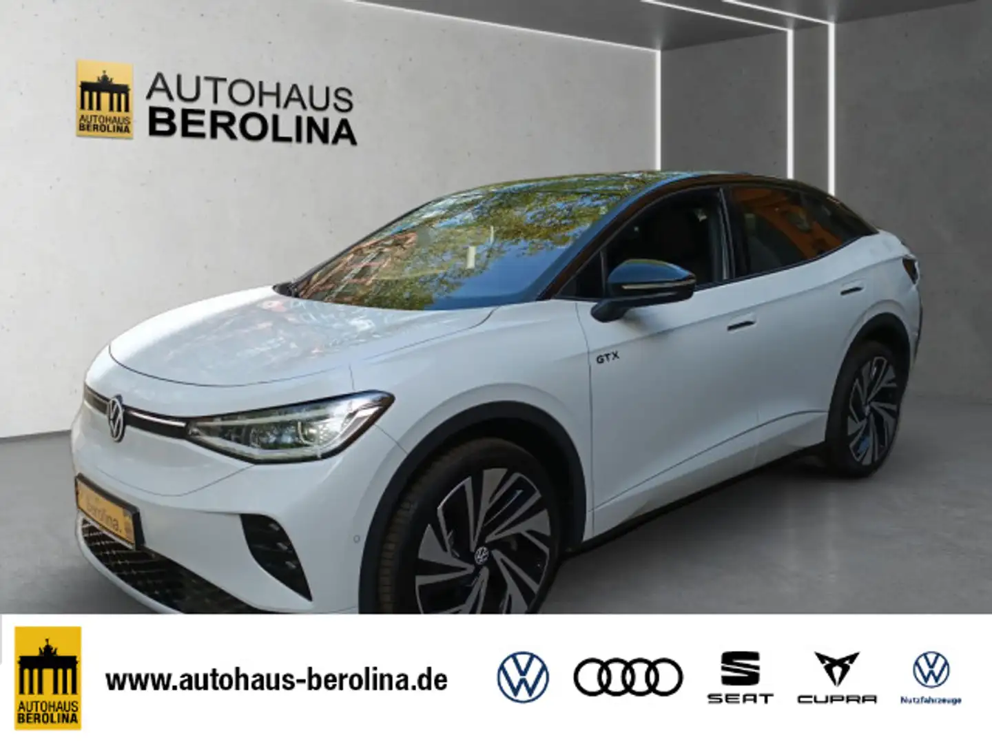 Volkswagen ID.5 GTX *PANO*IQ-MATRIX*AR-HuD*360°*ACC*SHZ* Weiß - 1
