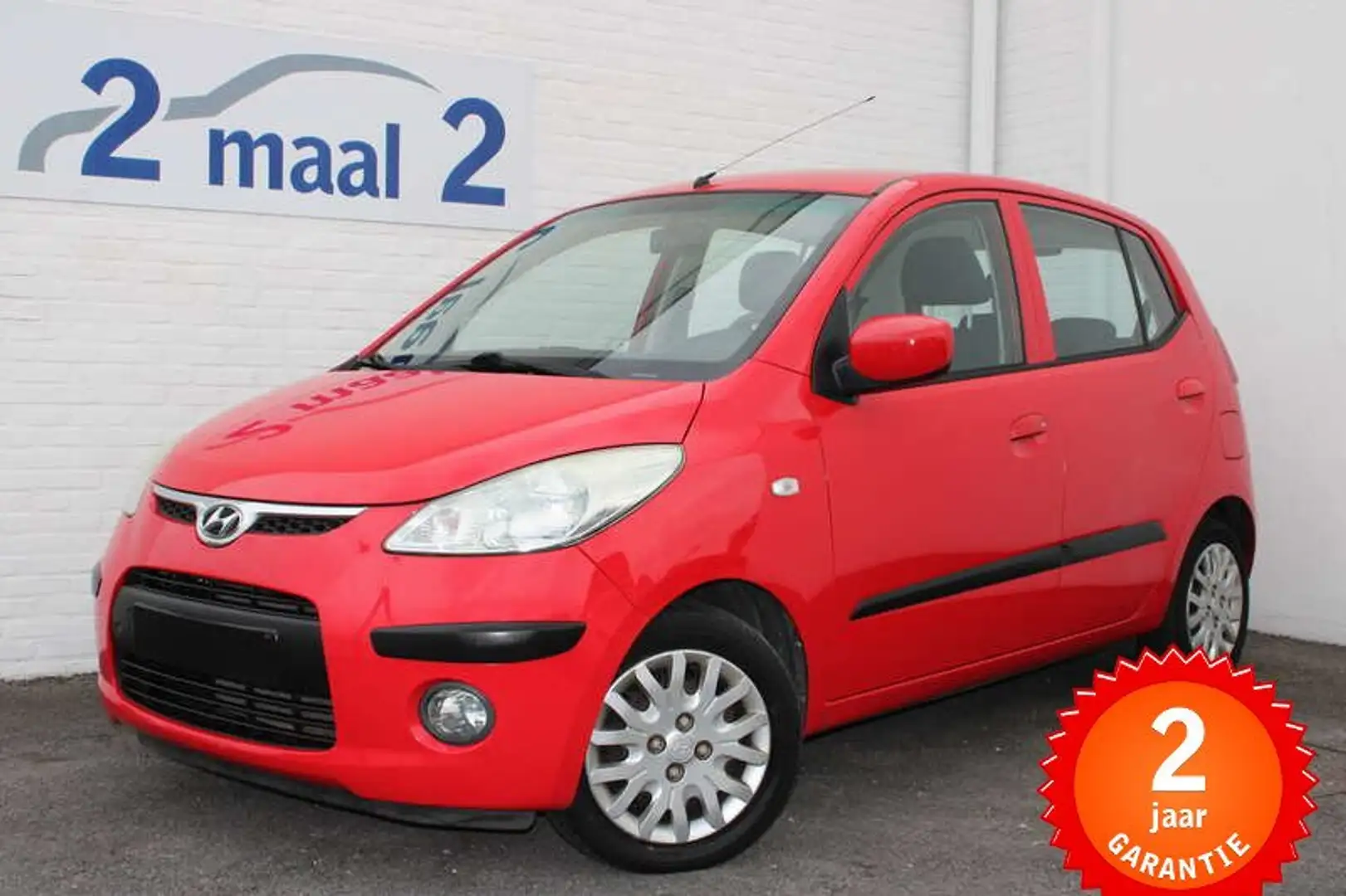 Hyundai i10 1.2i Airco8/5Deurs incl 2 JAAR garantie! Rouge - 1